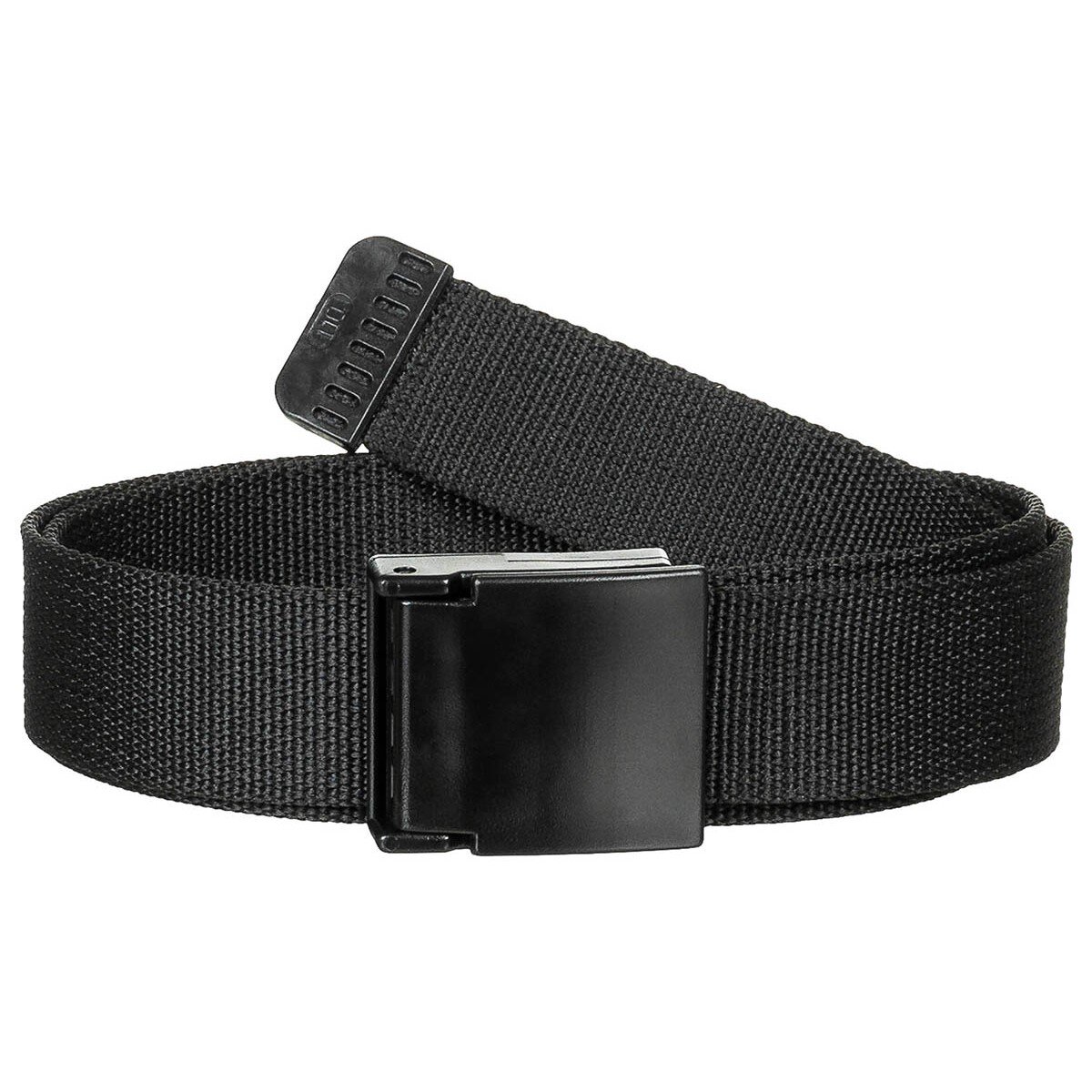 US Web Belt, "Stealth", black, ca. 4 cm