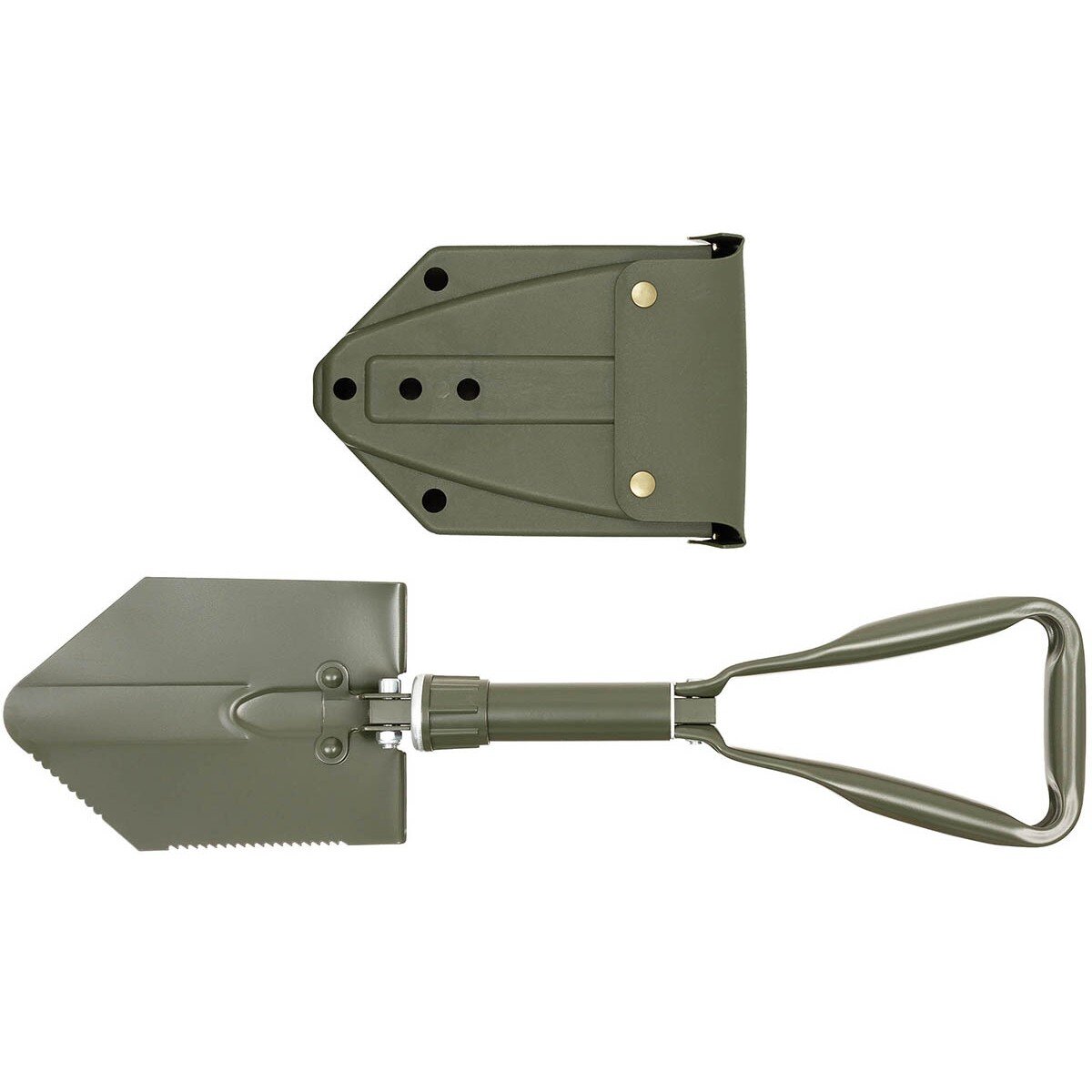 BW Folding Spade, 3-part, OD green