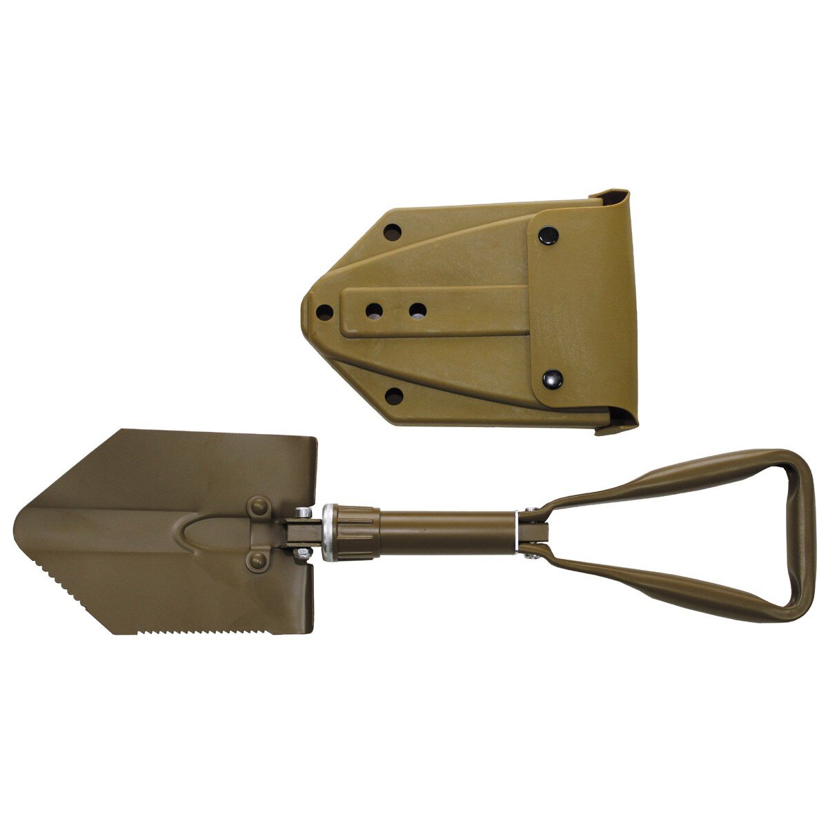 BW Folding Spade, 3-part, coyote tan