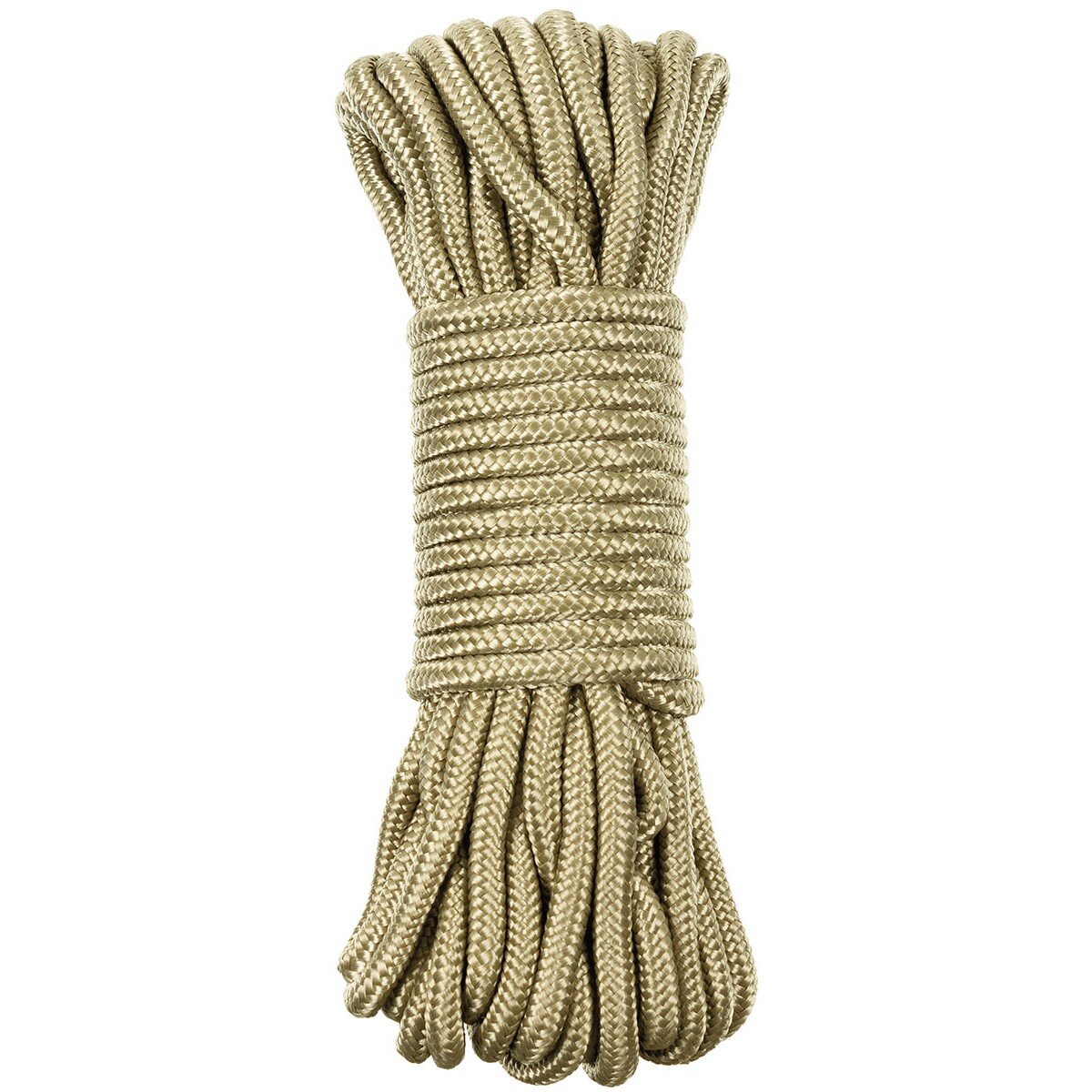 Rope, coyote tan, 7 mm, 15 meters