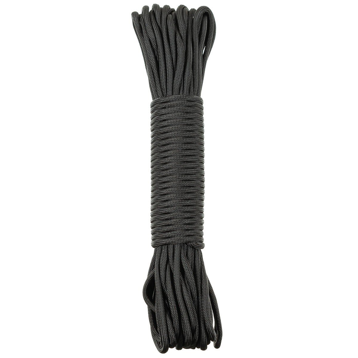 Corde paracord, noir, 50 FT, nylon