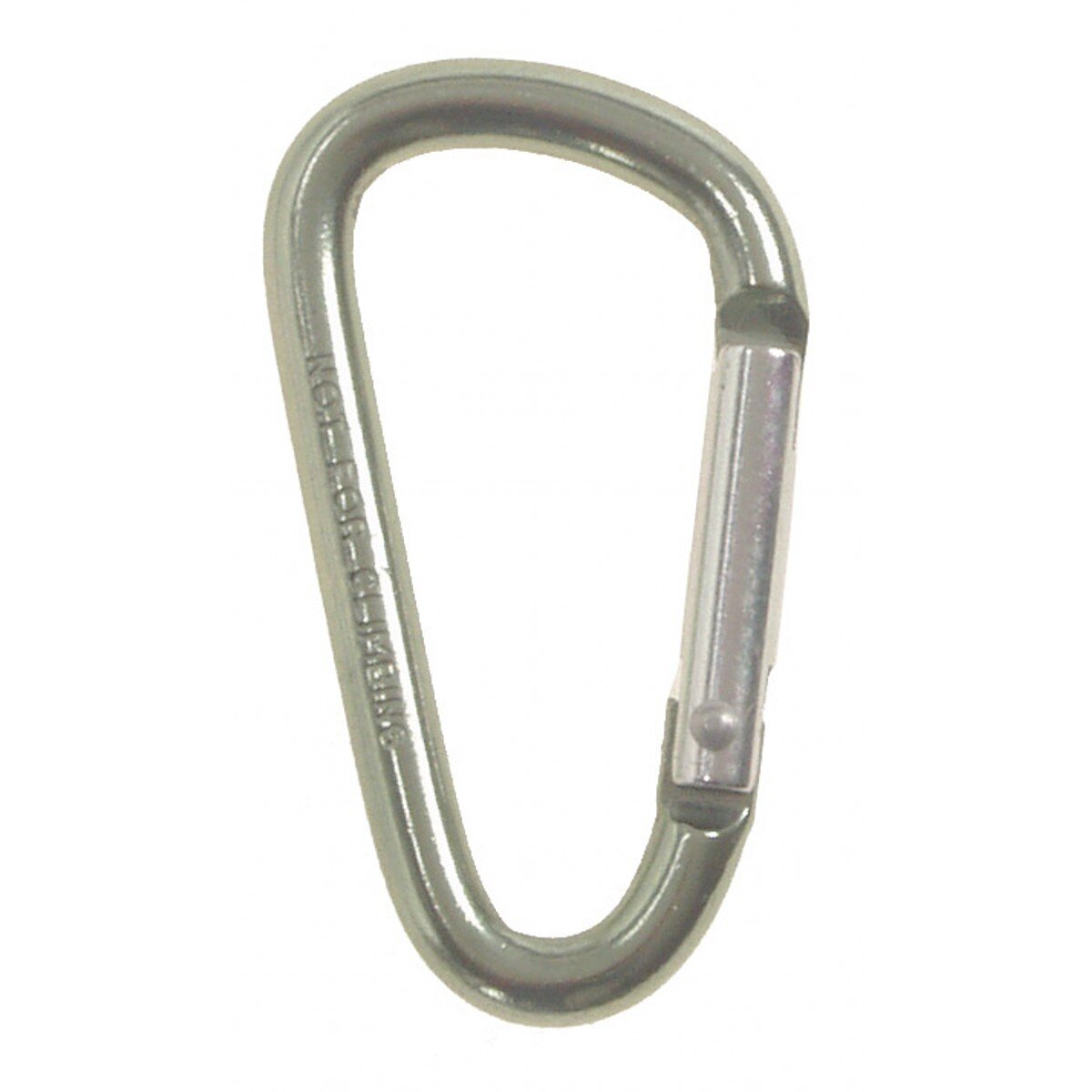 Carabiner, D 5 mm x 5 cm, OD green