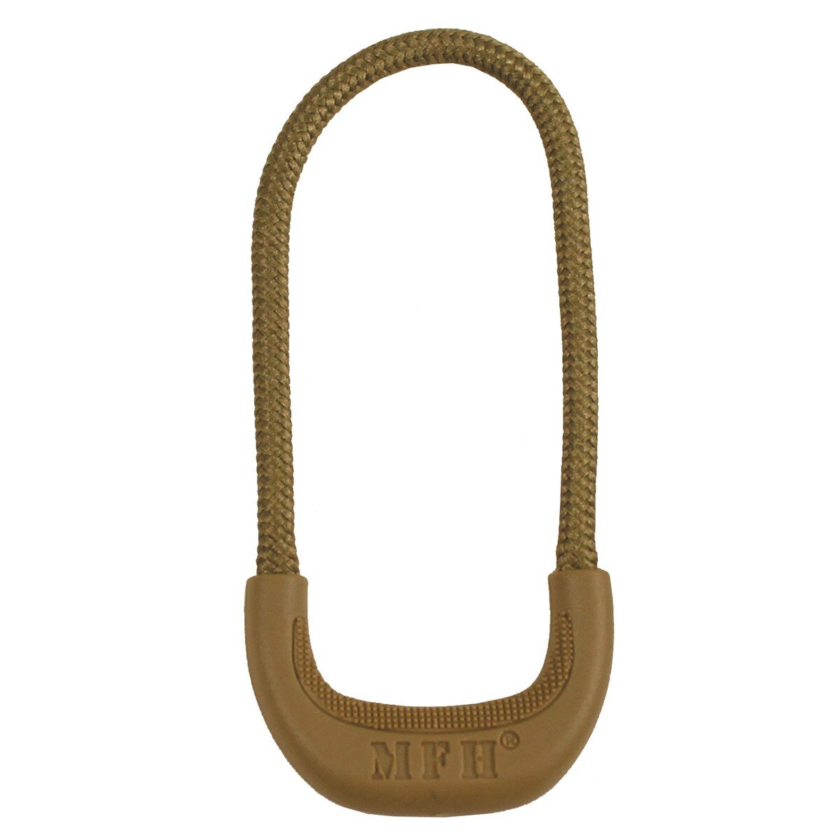 Zipper-Ring, coyote tan, 10 Stk. im Pack