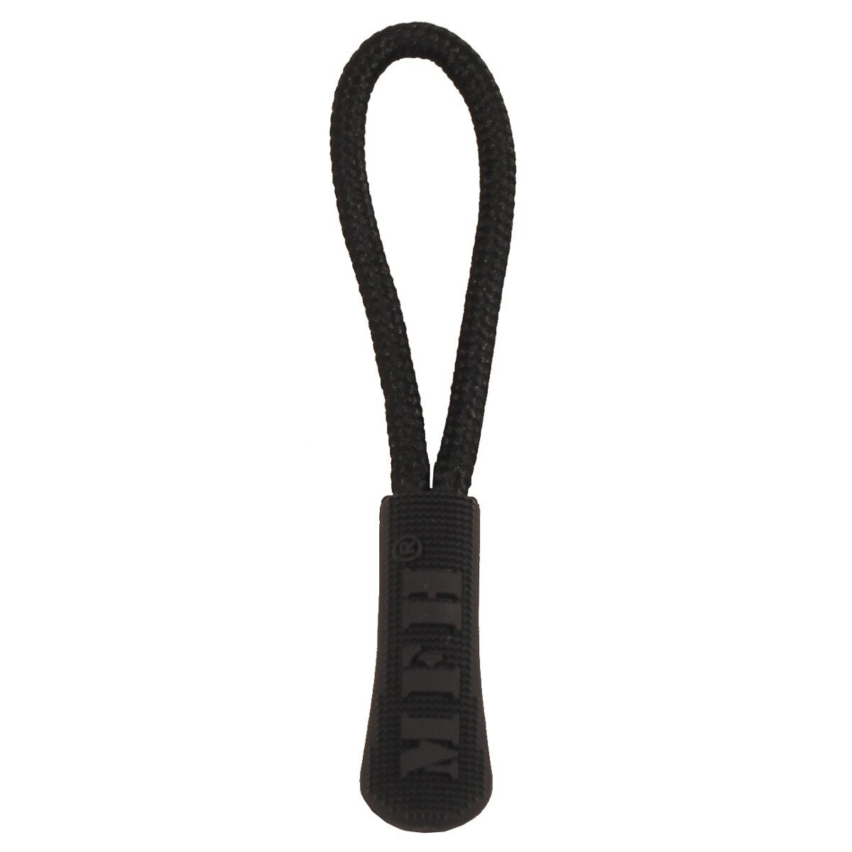 Zip Puller, black, 10 pcs./pack