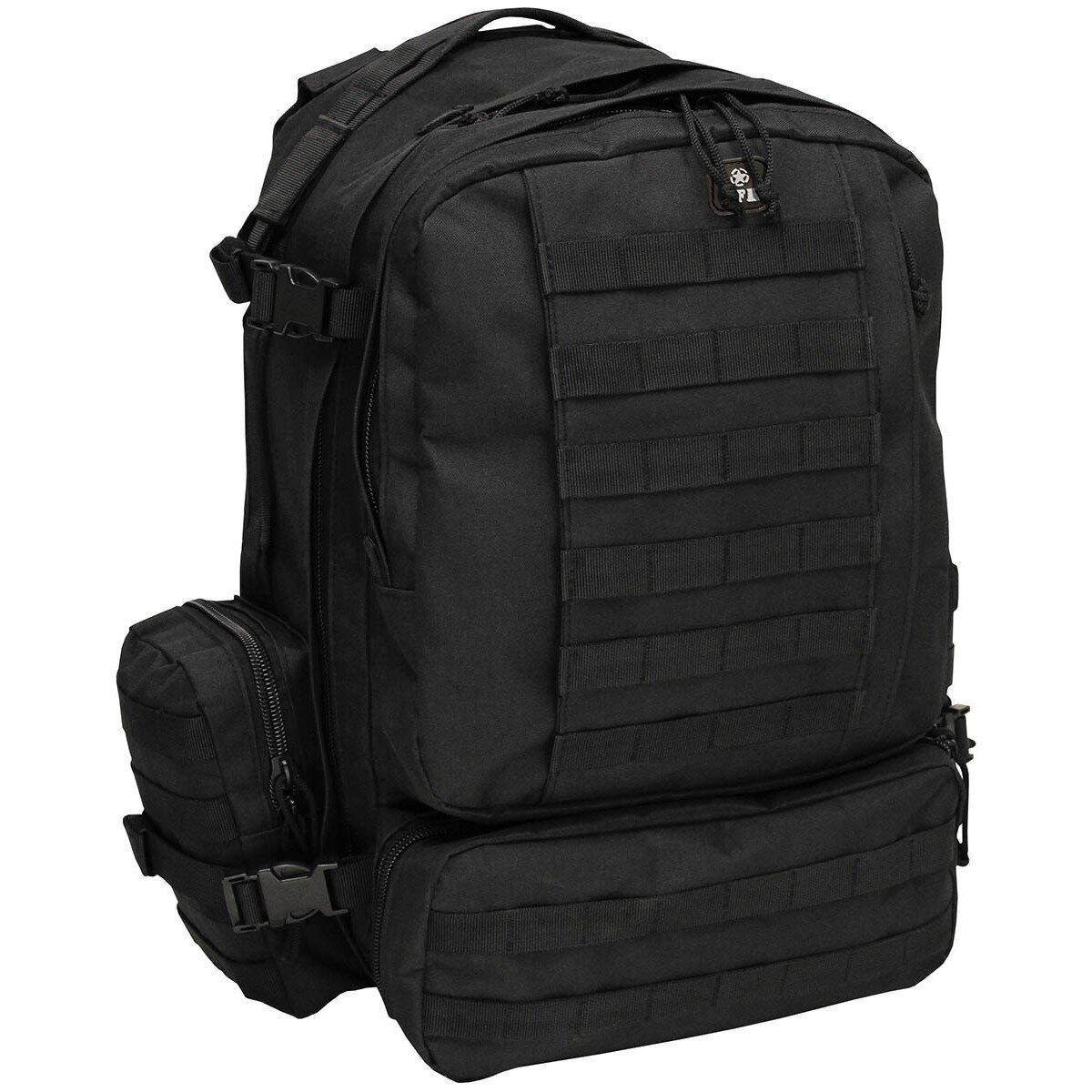 sac à dos italien, noir, Tactical-Modular