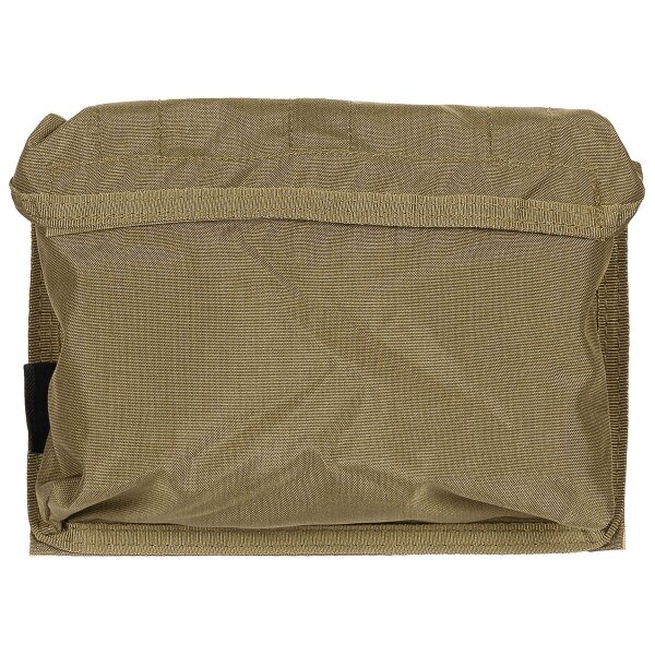 Borsa da campeggio multiuso, tan coyote, Mission III, sistema a velcro