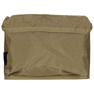 Borsa da campeggio multiuso, tan coyote, Mission III, sistema a velcro