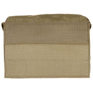 Borsa da campeggio multiuso, tan coyote, Mission III, sistema a velcro