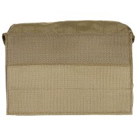 Borsa da campeggio multiuso, tan coyote, Mission III, sistema a velcro