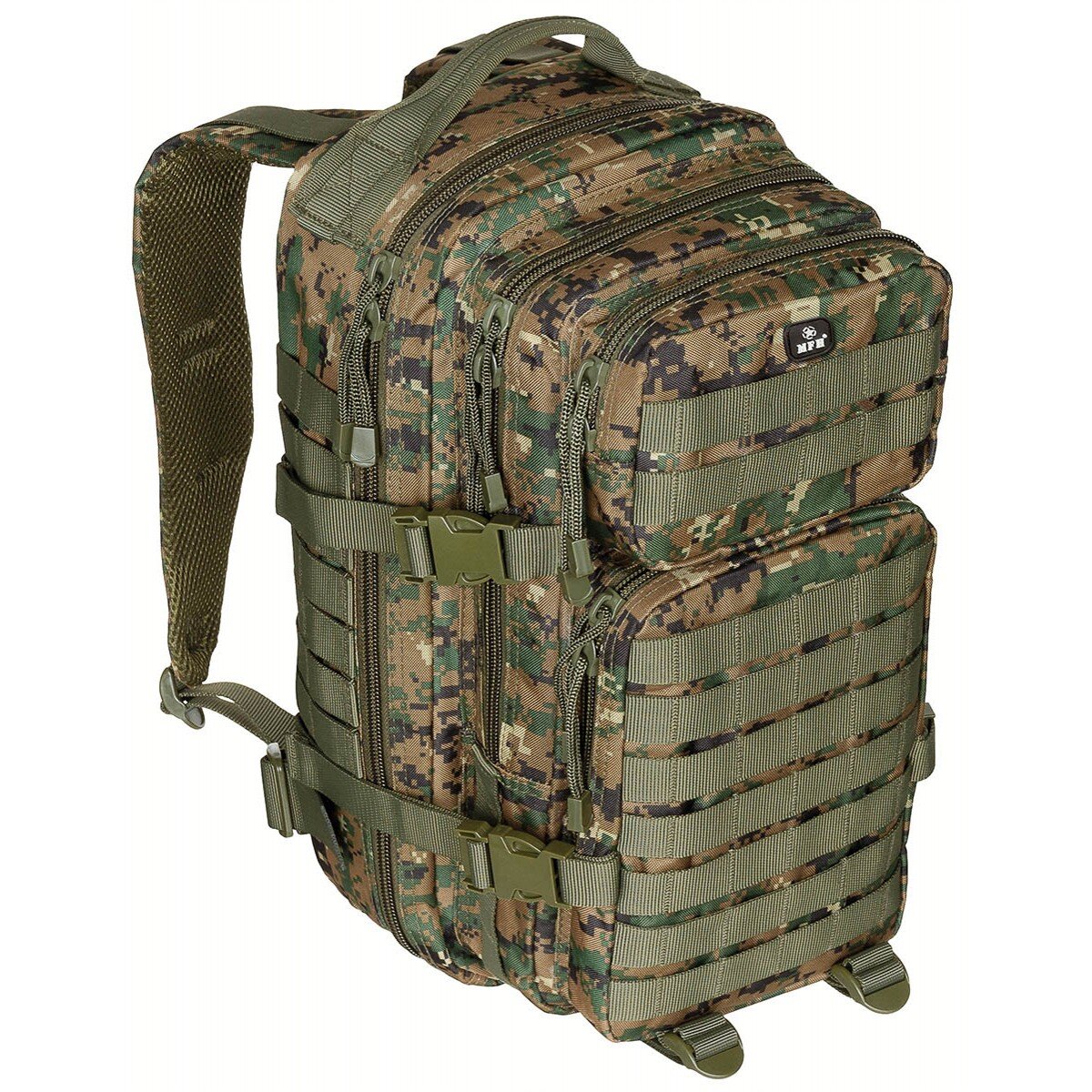 US Backpack, Assault I, digital woodland