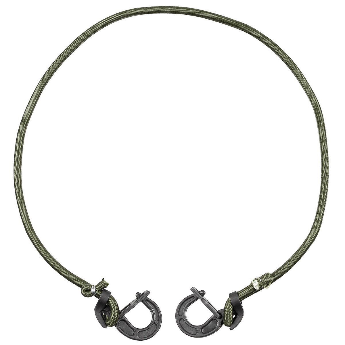 Expander, 100 cm, OD green, snap lock, 8 mm