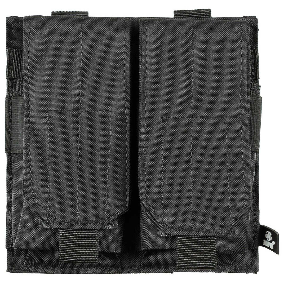 Outdoor Magazintasche, 2-fach,"MOLLE", schwarz