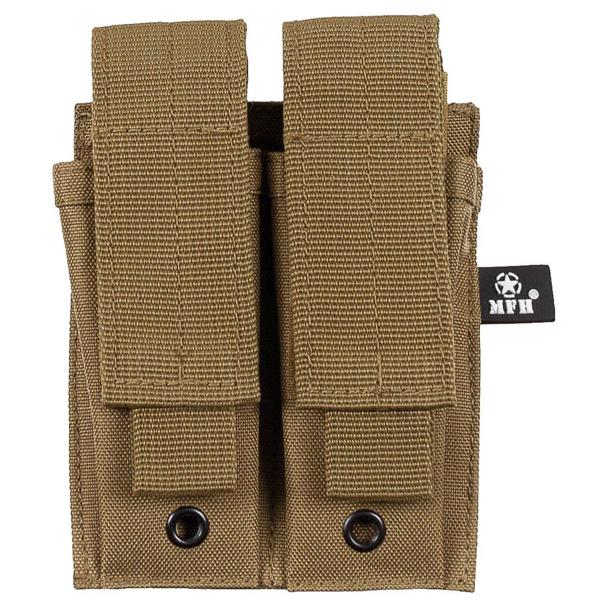 Camping Magazintasche, 2-fach, klein, MOLLE, coyote tan