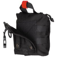 Borsa, pronto soccorso, piccola, MOLLE, nera