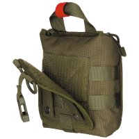 Borsa, pronto soccorso, piccola, MOLLE, oliva