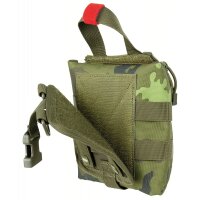 Borsa, pronto soccorso, piccola, MOLLE, M 95 CZ mimetica