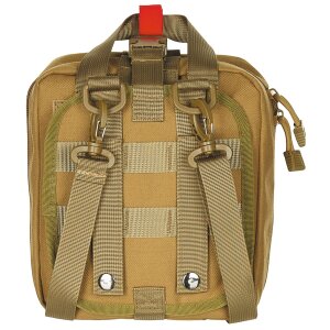 Borsa, pronto soccorso, grande, MOLLE, marrone coyote