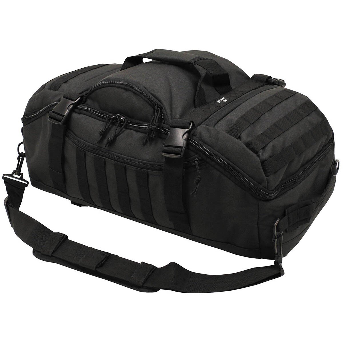 Trekking Rucksacktasche, "Travel", schwarz