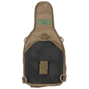 Borsa a tracolla da campeggio, MOLLE, marrone coyote