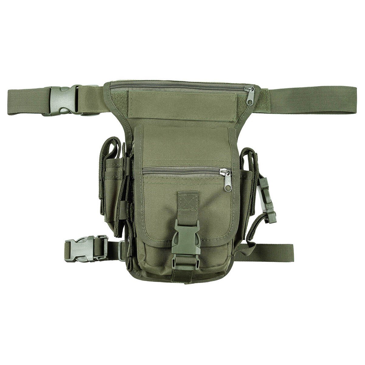 Hip Bag, OD green, leg- and belt fixation