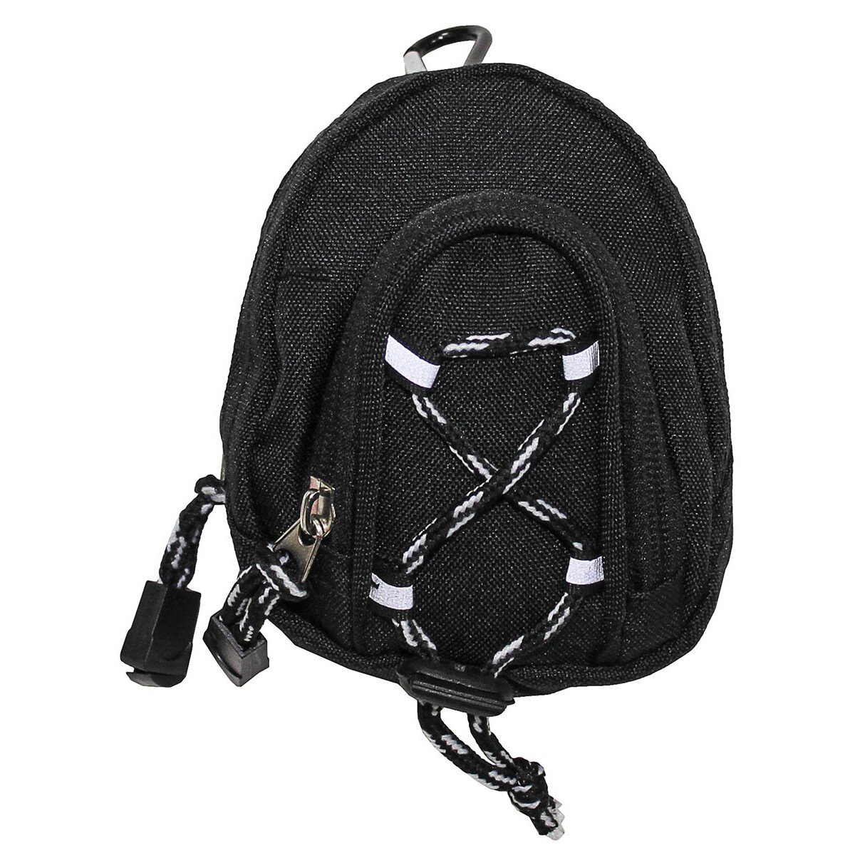 Camera Pouch, drawstring, black