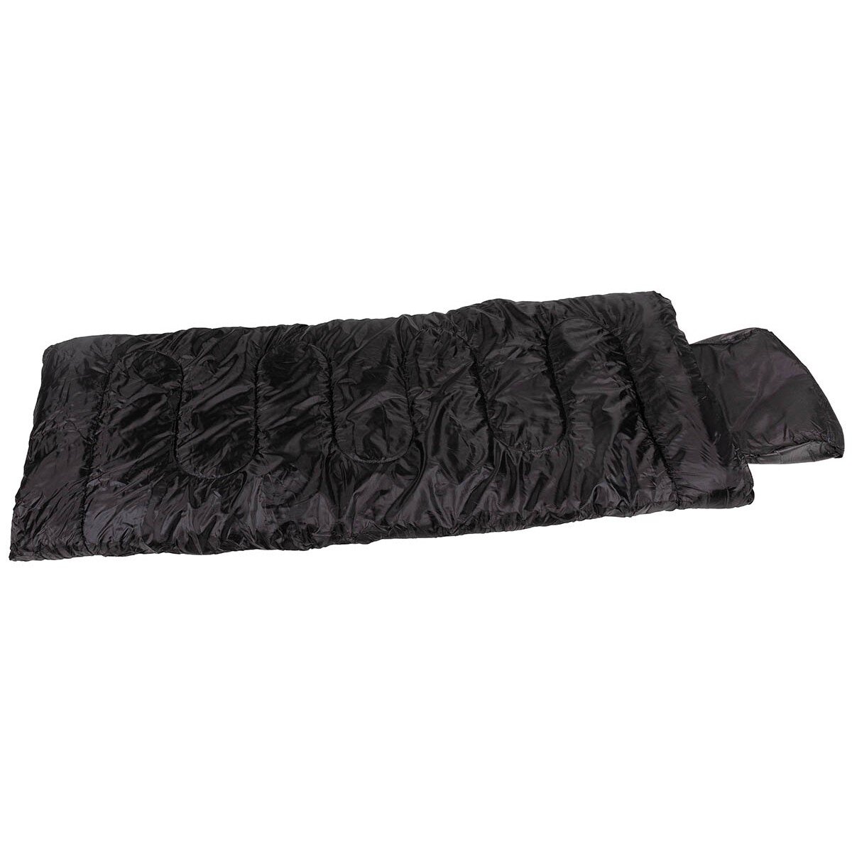 Israeli Pilots Sleeping Bag, black, 2-layer filling