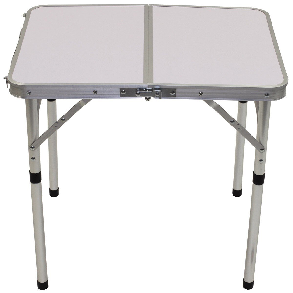 Table de camping, pliable, alu, poignée de transport