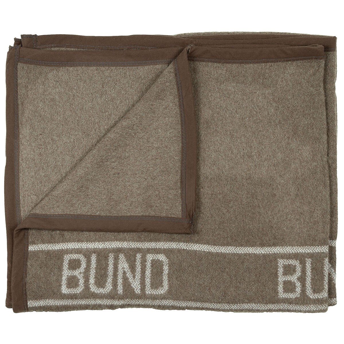 Coperta di lana per esterni della Bundeswehr, marrone,...