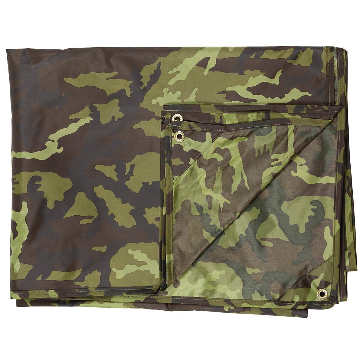 Tarpaulin, "Tarp", M 95 CZ camo, ca. 400 x 500 cm