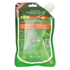 Gel bruciante FIREDRAGON, 200 ml