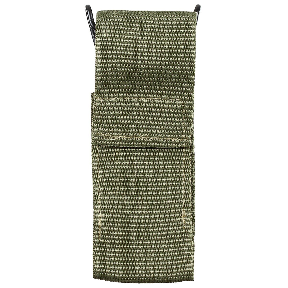 Knife Case, OD green, with belt loop, belt clip