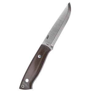 Brisa Trapper 115 - Micarta verde, Scandi, acciaio da fuoco