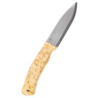 Coltello forestale svedese n. 10, betulla riccia, Casström