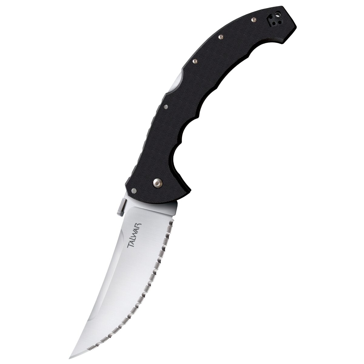 Pocket knife Talwar, 5 1/2-inch blade, S35VN, serrated edge