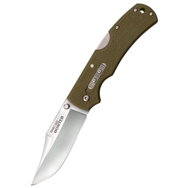 Coltello Hunter a doppia cassaforte, verde oliva