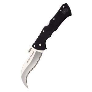 Coltello tascabile Black Talon II, S35VN, lama seghettata