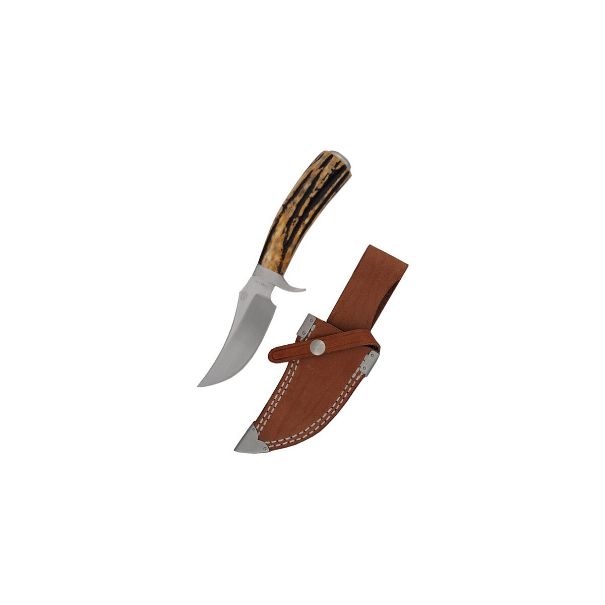 Couteau Blesbok avec lame trailing point et manche en...