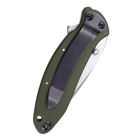 Coltello da tasca Kershaw Scallion, verde oliva