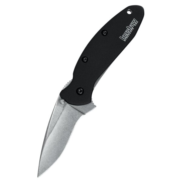 Coltello tascabile Kershaw Scallion Black, Stonewash