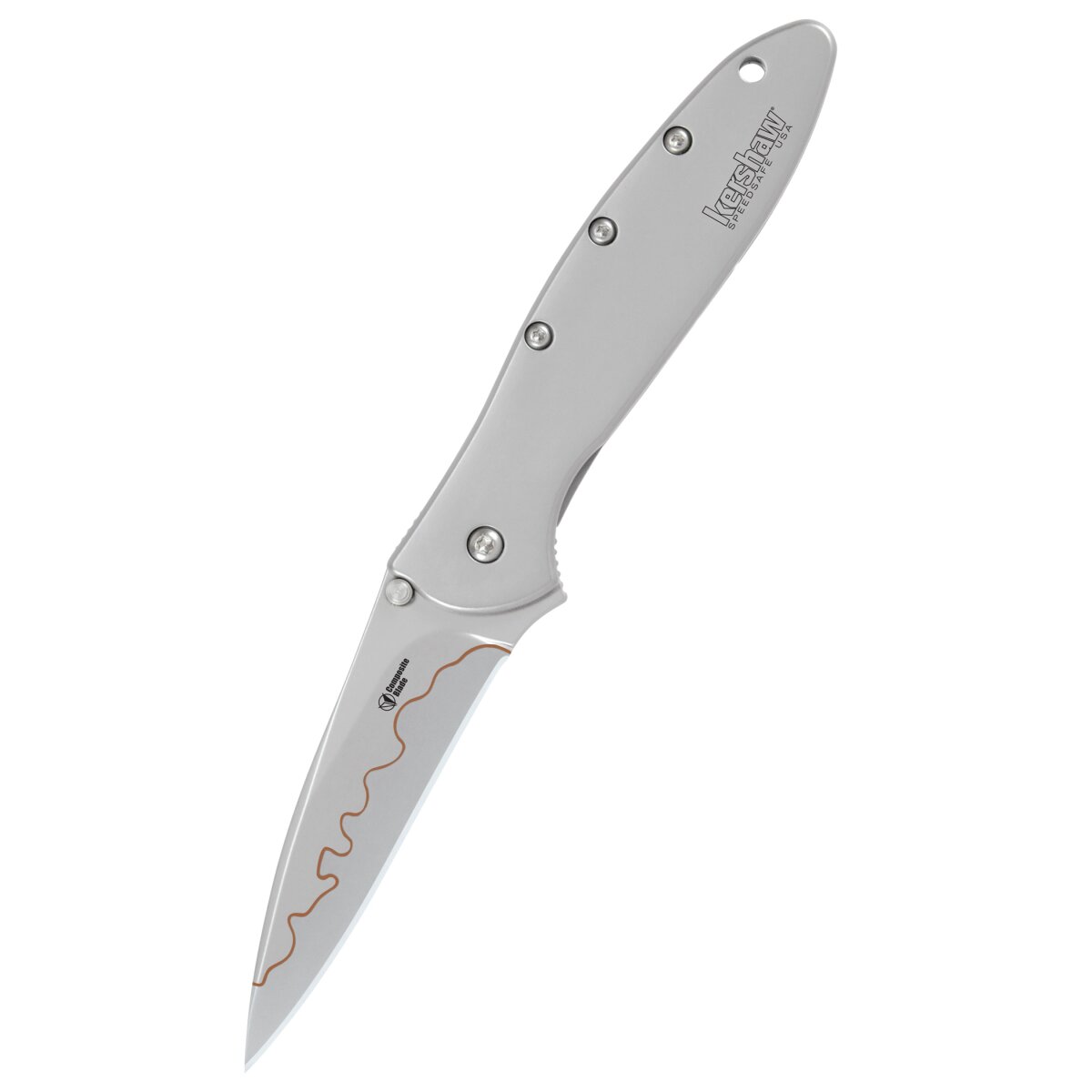 couteau de poche Kershaw Leek, lame en composite