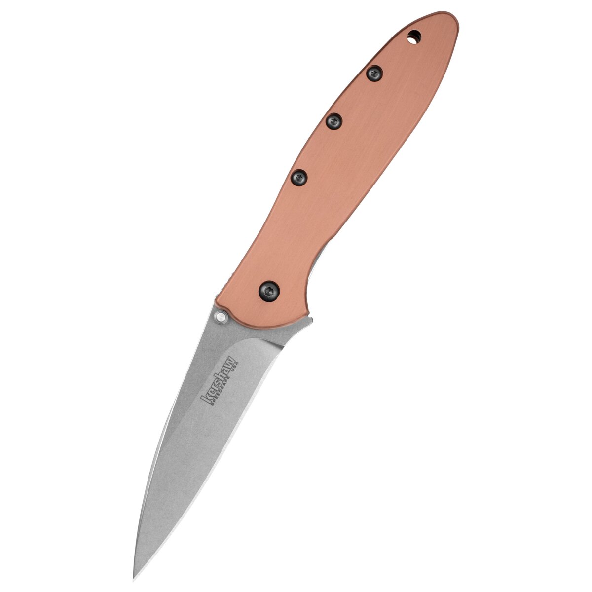 Couteau de poche Kershaw Leek - Cuivre