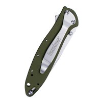 Coltello tascabile Kershaw Leek, verde oliva