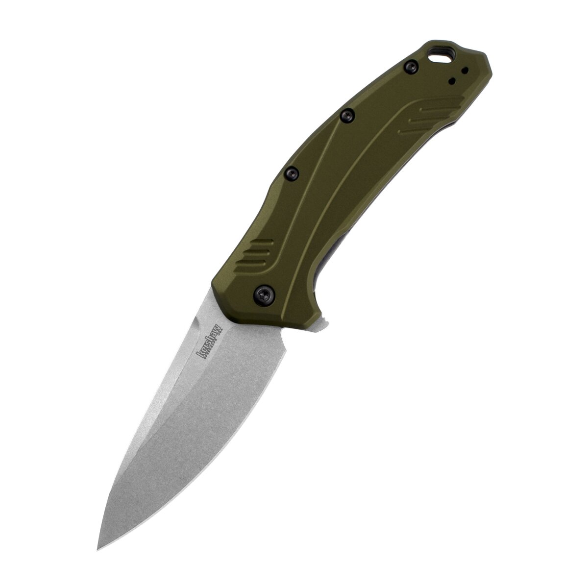 Taschenmesser Kershaw Link Olive Aluminium