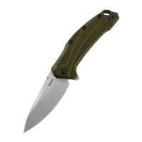 Coltello tascabile Kershaw Link Olive Aluminium