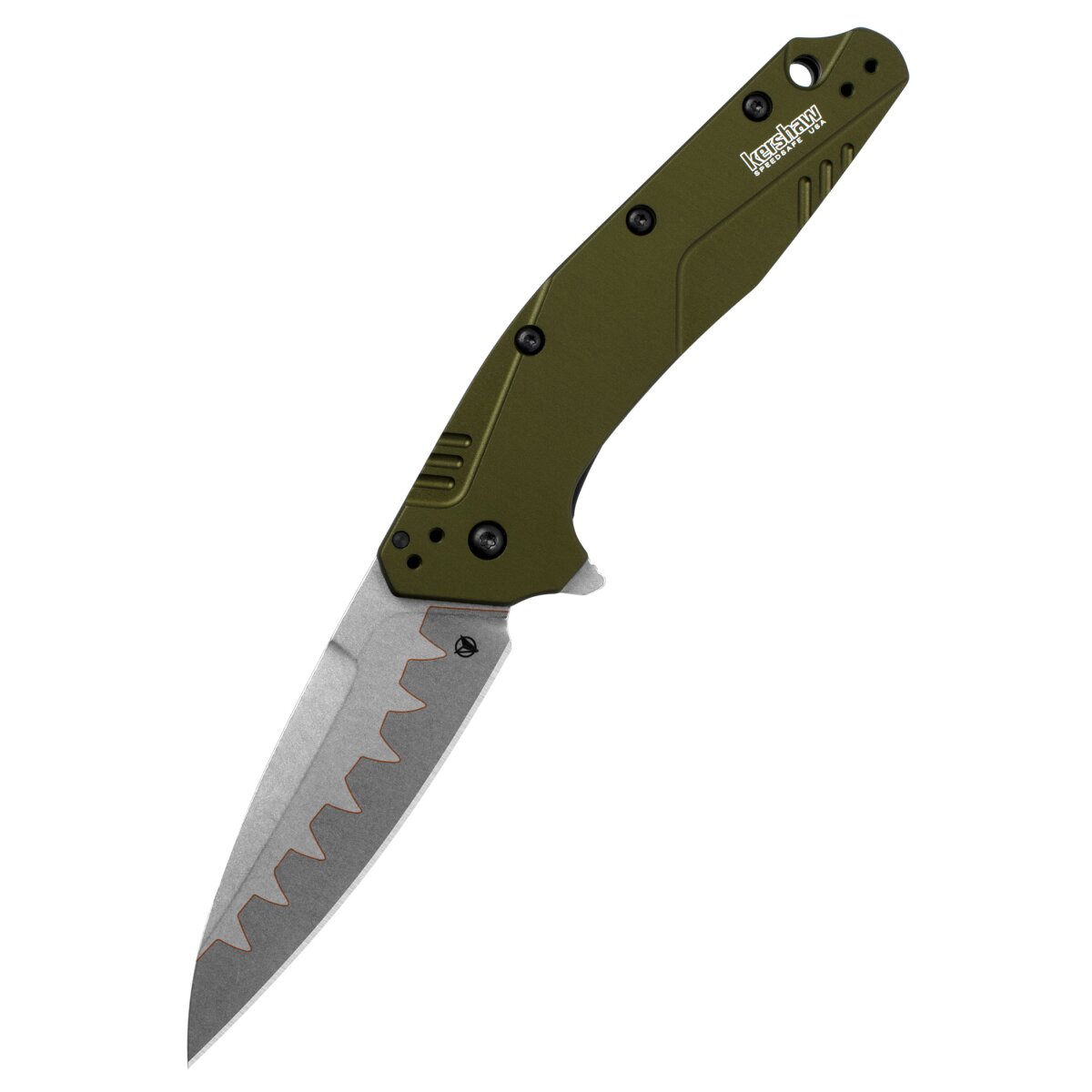 Couteau de poche Kershaw Dividend Composite Olive