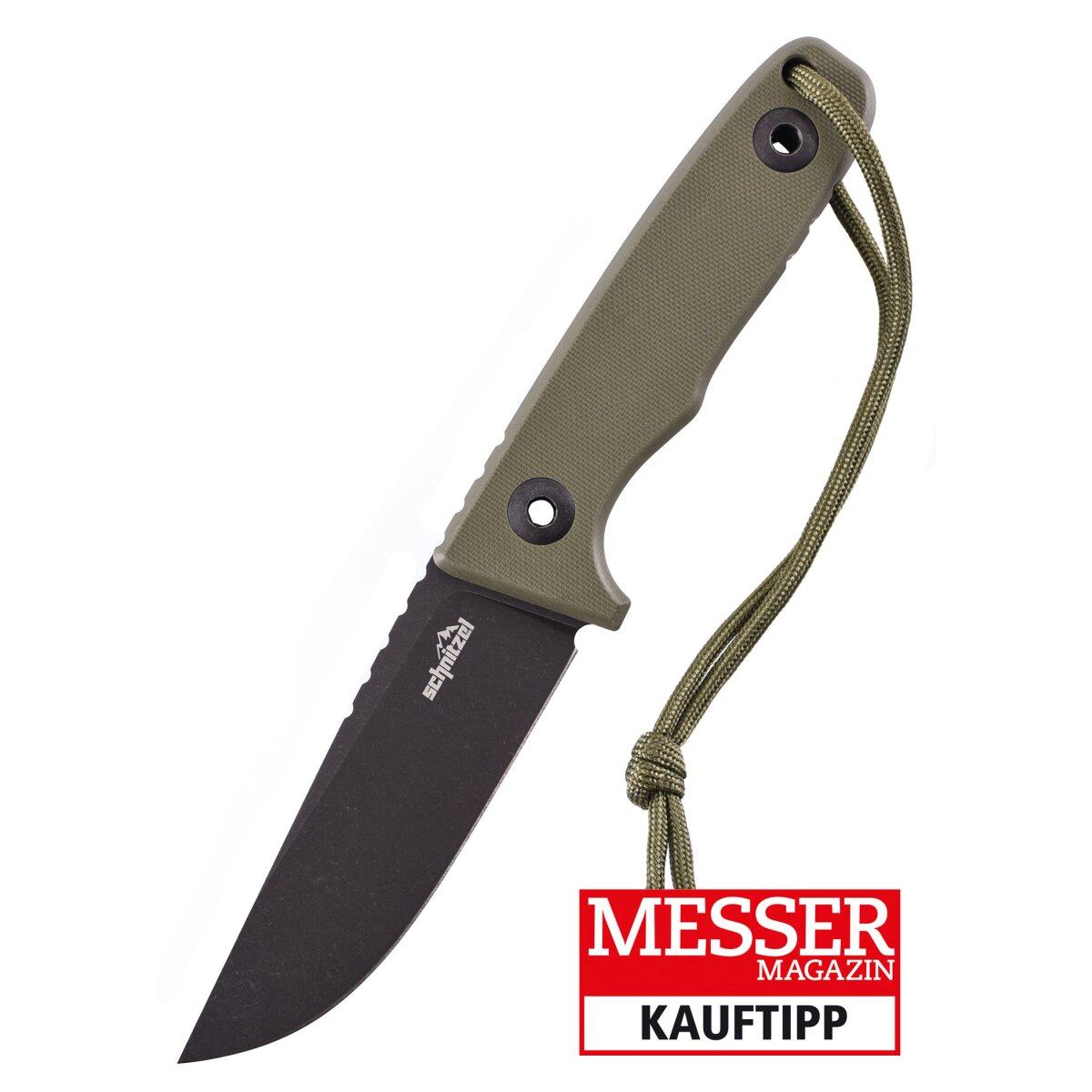 Schnitzel TRI, couteau dextérieur, vert