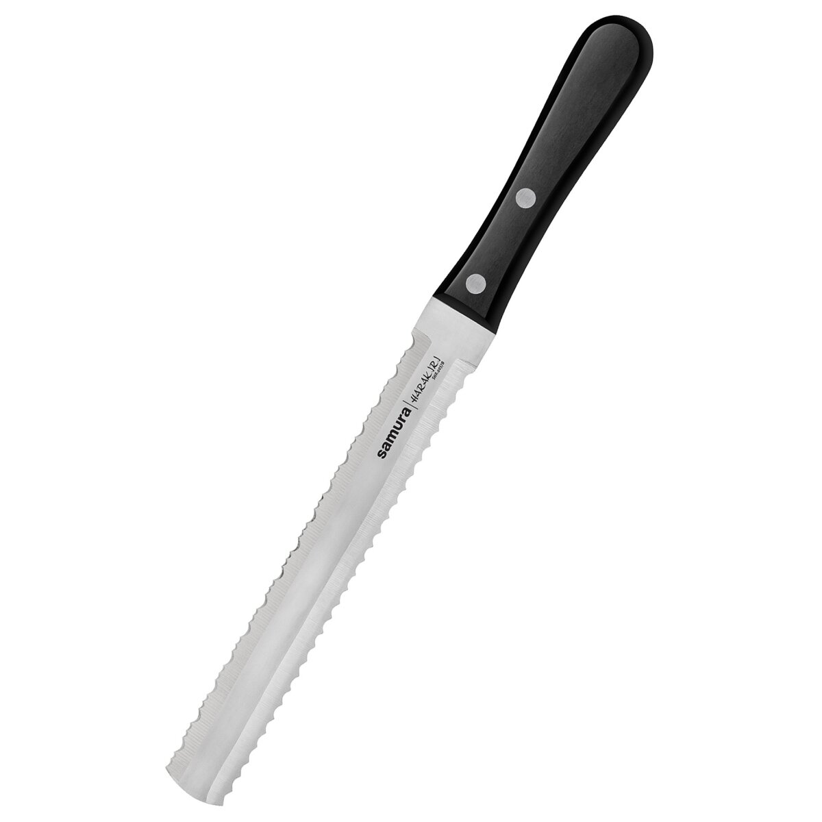 Coltello seghettato Samura Harakiri per pane e surgelati,...