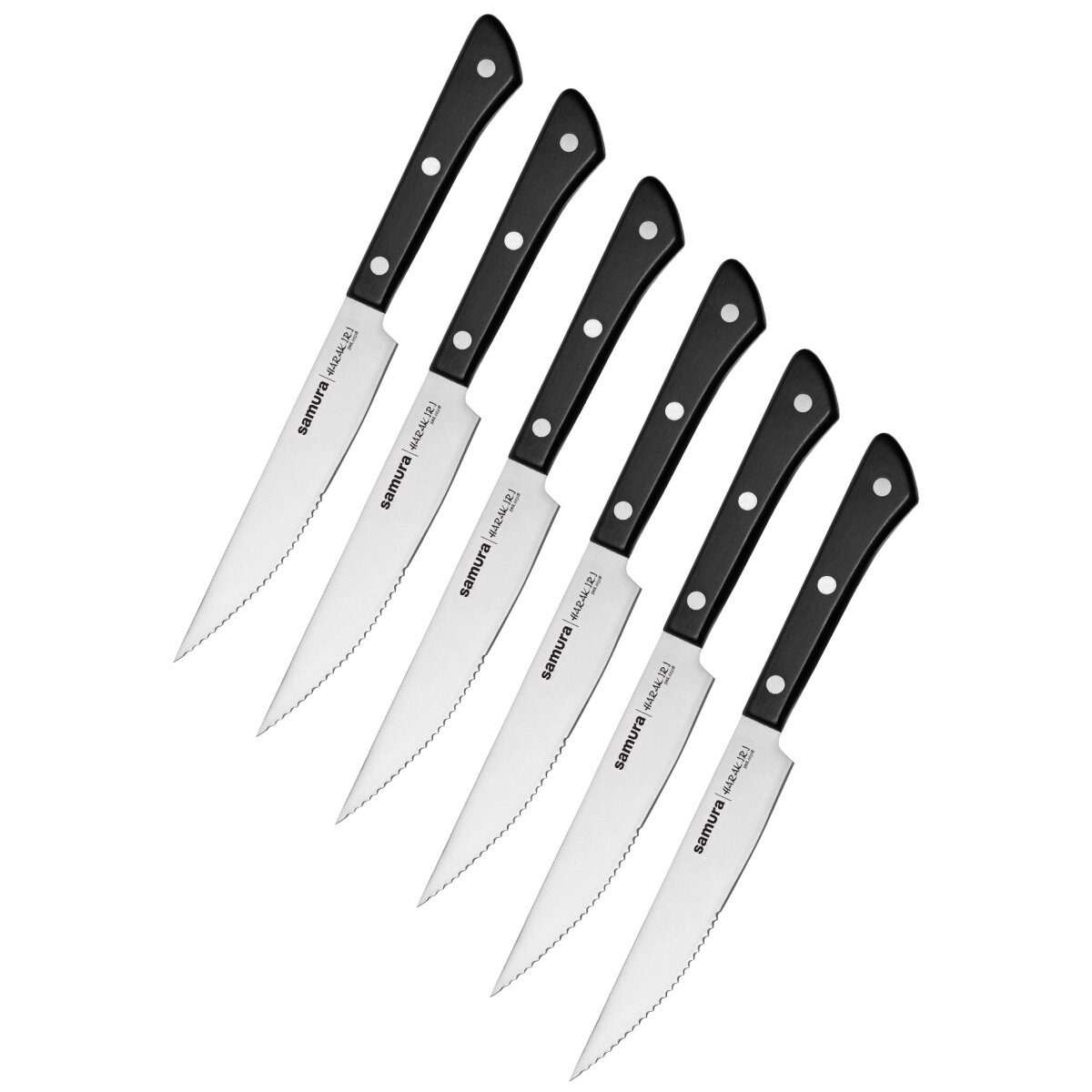 Samura Harakiri set of 6 steak knives