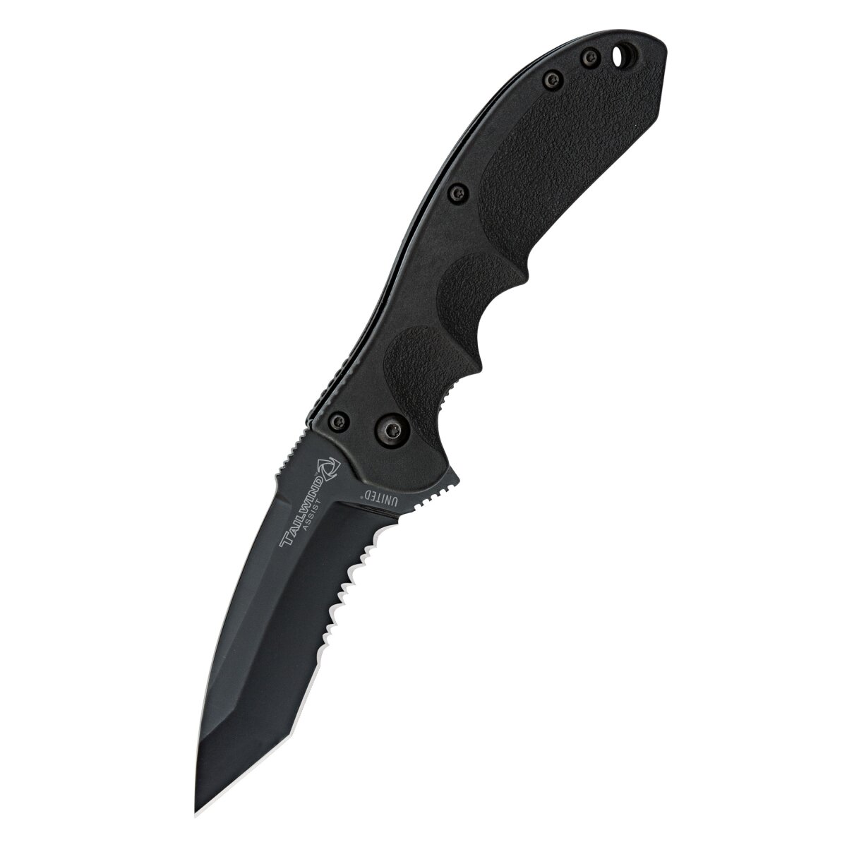 Tailwind Urban Tactical Tanto Pocket Knife, Serrated