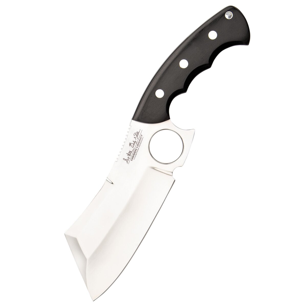 Gil Hibben Cleaver version noire micarta